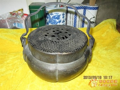 清代銅烘爐